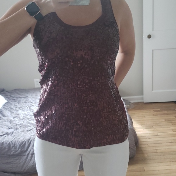 Express Sequence Tank Top - Picture 4 of 5